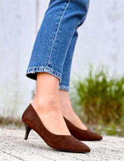 Hnedé lodičky Juniper