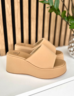 Khaki šlapky Azalea