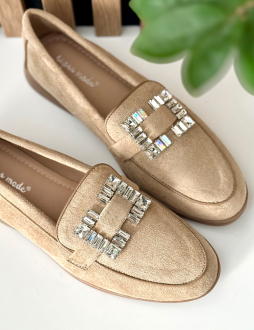 Khaki mokasíny Kennedy