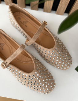 Khaki balerínky Lottie