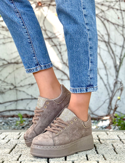 Khaki tenisky Nerys