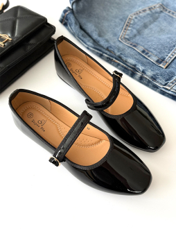 Čierne balerínky Maryam