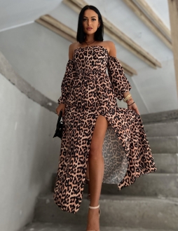 Leopardie šaty Morema