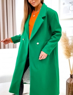 Zelený kabát Natane
