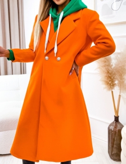 Oranžový kabát Natane