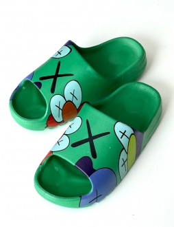 Zelené šľapky Reka