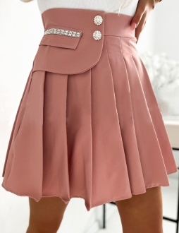 Ružová plisovaná sukňa Deana