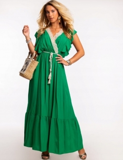 Zelené šaty Salome