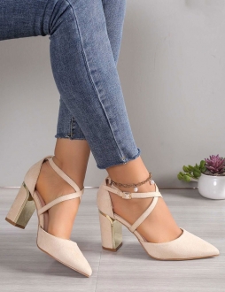 Béžové sandále Vanessa