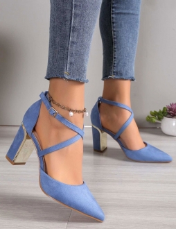 Modré sandále Vanessa