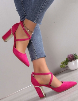 Ružové sandále Vanessa