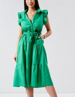 Zelené šaty Vronie
